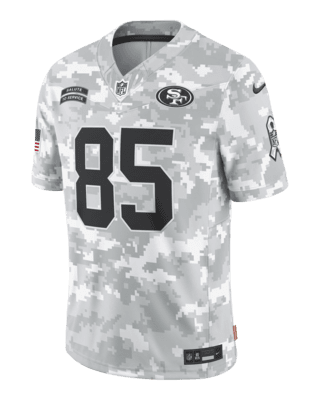 Мужские джерси George Kittle San Francisco 49ers Salute to Service Nike Dri-FIT NFL Limited Jersey