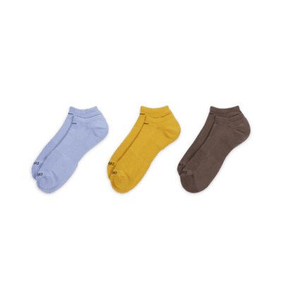 Nike Everyday Plus Cushion Training No-Show Socks (3 Pairs)