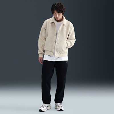 Nike Sportswear Club Men's High-Pile Fleece Coaches Jacket