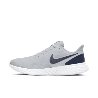 nike revolution blue running shoes