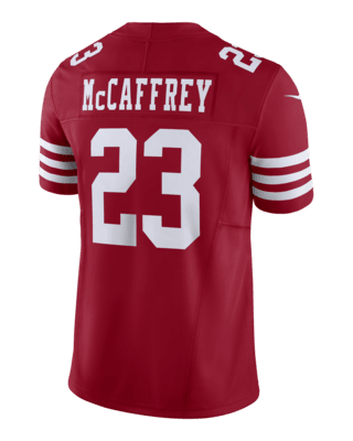 Men's San Francisco 49ers Christian McCaffrey Nike Scarlet