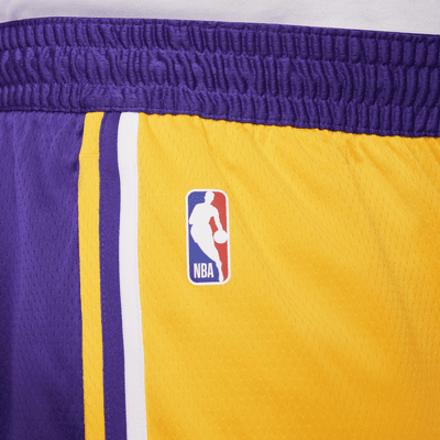Los Angeles Lakers Icon Edition Men's Nike NBA Swingman Shorts. Nike.com