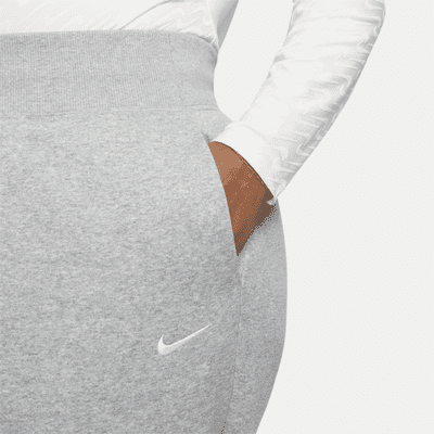 Nike Sportswear Phoenix Fleece ekstra store sweatpants med høyt liv til dame (Plus Size)