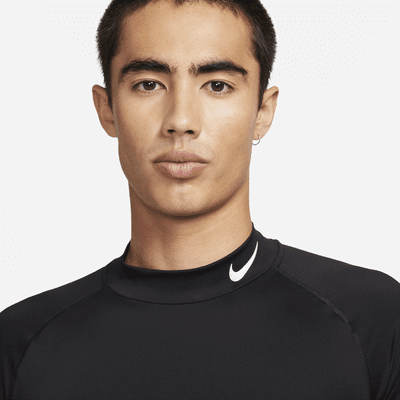 Nike Pro Men's Dri-FIT Fitness Mock-Neck Long-Sleeve Top. Nike JP