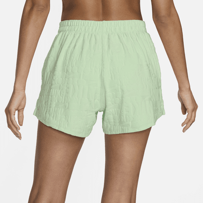 Shorts para salida de baño para mujer Nike Swim Retro Flow