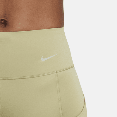 Legging 7/8 taille mi-haute à maintien supérieur avec poches Nike Go pour femme