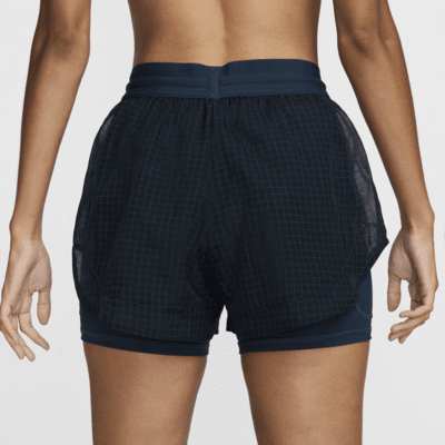 Shorts de correr Dri-FIT de tiro medio de 8 cm 2 en 1 para mujer Nike Running Division