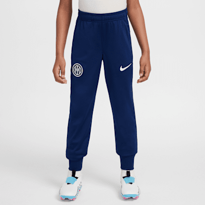 Inter Mailand Strike Fußball-Trainingsanzug aus Strickmaterial (ältere Kinder)