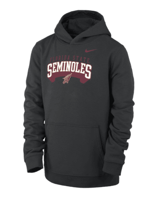 Подростковое худи Florida State Club Fleece Big Kids' (Boys') Nike College Pullover Hoodie