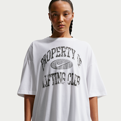 Nike Women's Oversized Dri-FIT Short-Sleeve T-Shirt