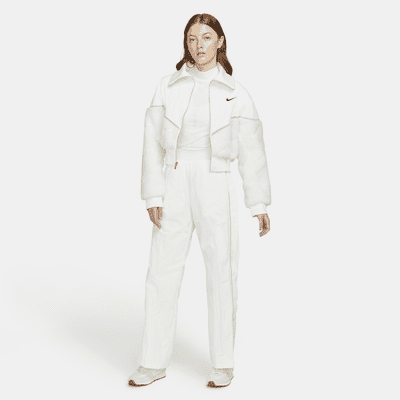 Pantalones de piernas anchas de tejido Woven para mujer Nike Sportswear Icon Clash
