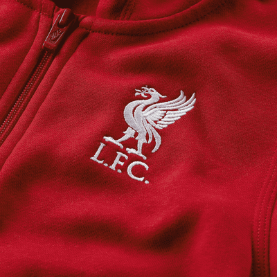 Liverpool F.C. Club Fleece Older Kids' (Boys') Nike Full-Zip Hoodie ...