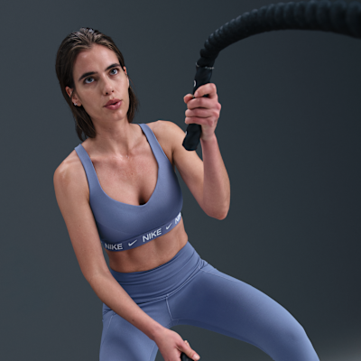Bra deportivo ajustable acolchado para mujer Nike Indy High Support