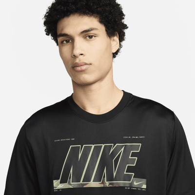 Nike Men's Dri-FIT Fitness T-Shirt. Nike AU