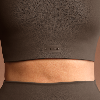 NikeSKIMS Matte Women's High-Neck Bra