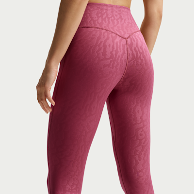 Nike Universa Women's High-Waisted 7/8 Leggings with No Front Seam