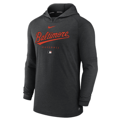 Nike Dri-FIT Early Work (MLB Baltimore Orioles) Men's Pullover Hoodie ...