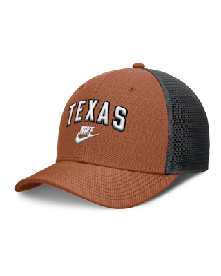Мужские  Texas Legacy Arch Rise Nike Dri-FIT College Trucker Adjustable Hat