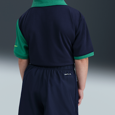 Conjunto de 2 piezas de shorts para niños talla pequeña Nike Net Dri-FIT