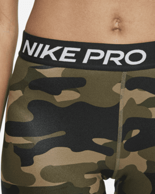 nike camo compression shorts