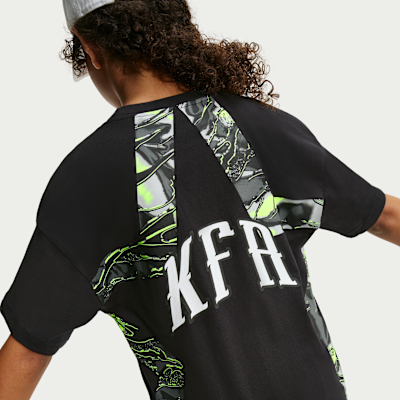 Playera de fútbol Nike Corea Premium de portero para niños talla grande