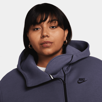 Nike Sportswear Tech Fleece Women's Oversized Full-Zip Hoodie (Plus Size)