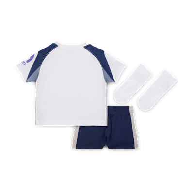 Tottenham Hotspur 2025/26 Stadium Home Baby/Toddler Nike Soccer Replica 3-Piece Kit