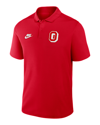 Мужские  Ohio State Primetime Victory Legacy Vault Logo Nike Dri-FIT College Polo