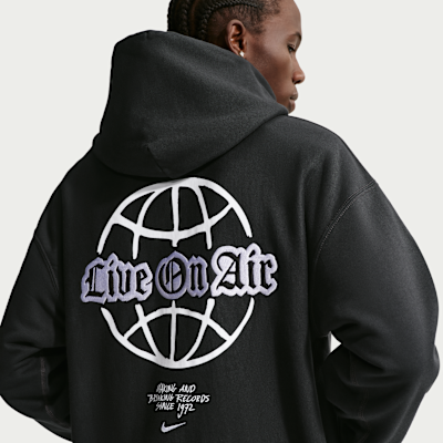 Nike Solo Swoosh Fleece Erkek Kapüşonlu Üst görsel 2