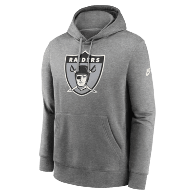 Sudadera con gorro sin cierre Nike de la NFL para hombre Las Vegas Raiders Rewind Club Logo