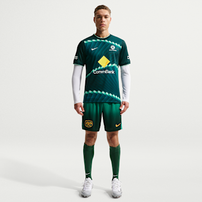 Australia 2026 Stadium Home Men's Nike Dri-FIT Soccer Replica Shorts from Nike - $60