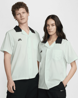 Шорты Nike SB Short-Sleeve Button-Up Skate Bowler Shirt