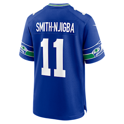 Jersey Nike de la NFL Game para hombre Jaxon Smith-Njigba Seattle Seahawks 50th Anniversary