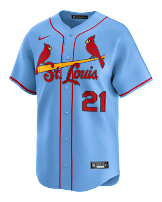 Мужские джерси Lars Nootbaar St. Louis Cardinals Nike Dri-FIT MLB Limited Jersey