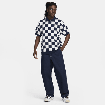 Polo Checkers para hombre Nike Sportswear Club