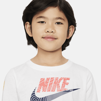 Nike Futura Hazard Tread Long Sleeve Tee Little Kids T-Shirt