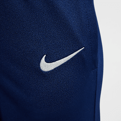 Maskinstrikket Inter Milan Strike Nike Dri-FIT-fodboldtracksuit til mindre børn