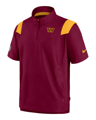 Nike Sideline Coach Lockup (NFL Washington Commanders) Men's Short-Sleeve  Jacket