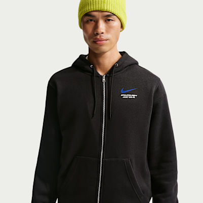 나이키 스포츠웨어 클럽 남성 풀집 플리스 후디