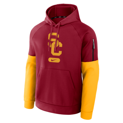 USC Trojans Fitness Men’s Nike Therma College Pullover Hoodie