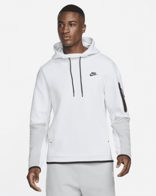 mens white nike pullover