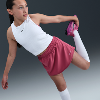 Nike One Big Kids' (Girls') Dri-FIT High-Waisted Skort