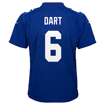 Jersey Nike de la NFL Game para niños talla grande Jaxson Dart New York Giants 2025 NFL Draft First Round Pick