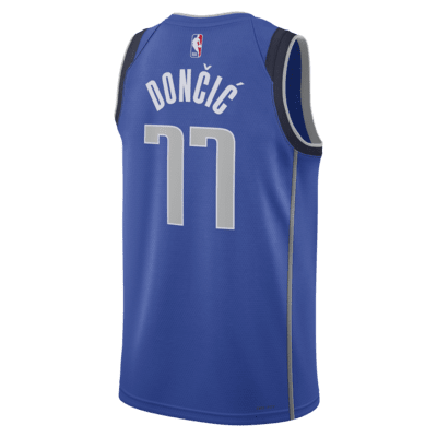 Outerstuff Dallas Mavericks Nike Kids Dirk Nowitzki Icon Jersey 5/6 (M) / Game Royal