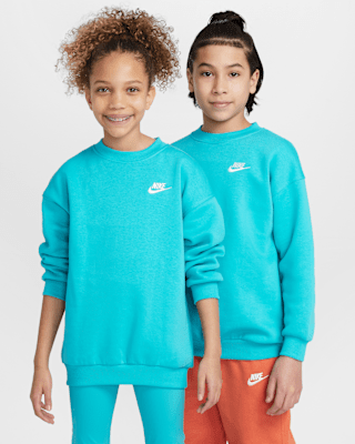 Детский свитшот Nike Sportswear Club Fleece Big Kids' Oversized