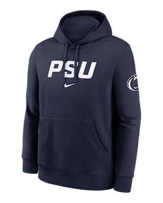 Мужское худи Penn State Club 2-Hit Nickname Nike College Pullover Hoodie