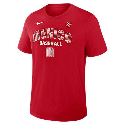 Mexico National Baseball Team 2026 World Baseball Classic Authentic Collection Early Work Men's Nike Dri-FIT T-Shirt