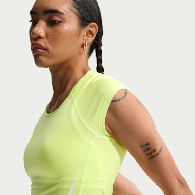 Nike Tempo Swoosh Women's Dri-FIT Cap-Sleeve Running Top