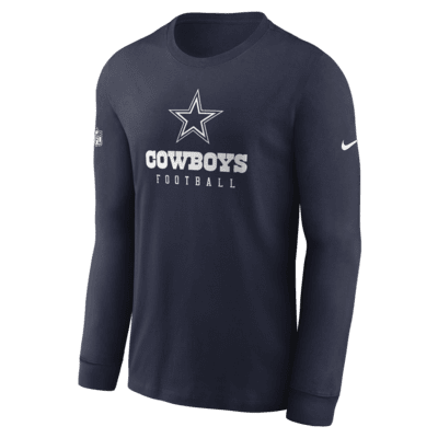 Nike Dri-FIT Sideline Team (NFL Dallas Cowboys) Men's Long-Sleeve T-Shirt