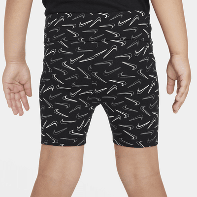 Shorts de ciclismo para niños pequeños Nike Swoosh